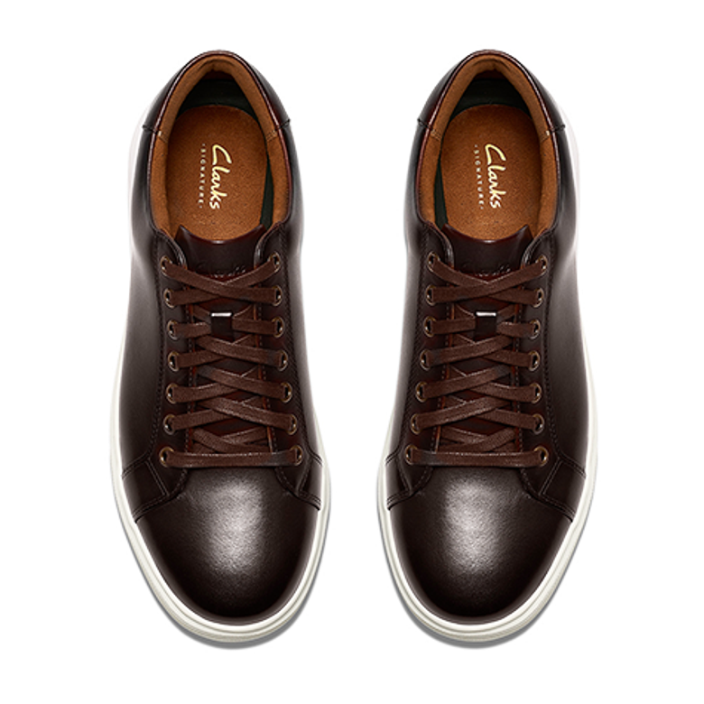 Clarks Goswell Tie 26186560 7 Sneaker in braun