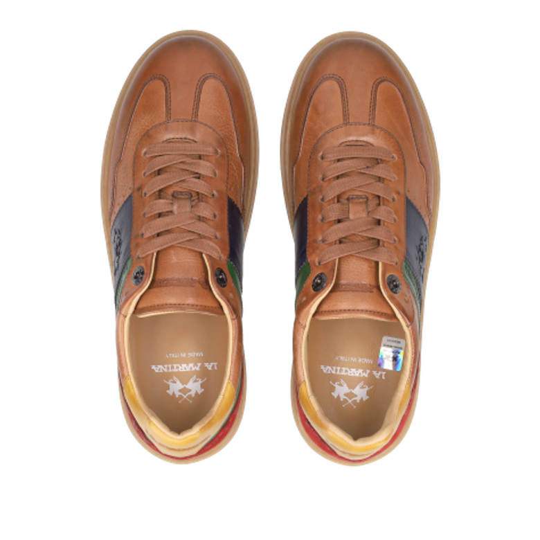 La Martina HERITAGE SNEAKER Sneaker in braun