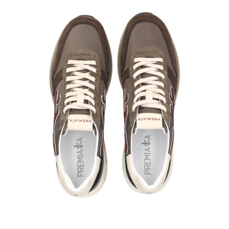 Premiata MICK 7714 Sneaker in braun