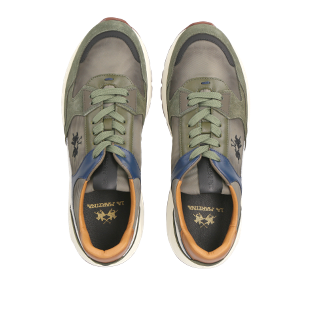 La Martina INDIPENDENCIA 1810 Sneaker in grün