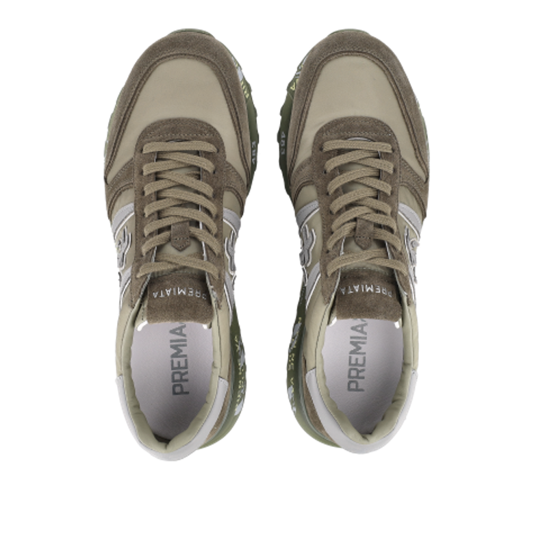 Premiata LANDER 8409 Sneaker in grün