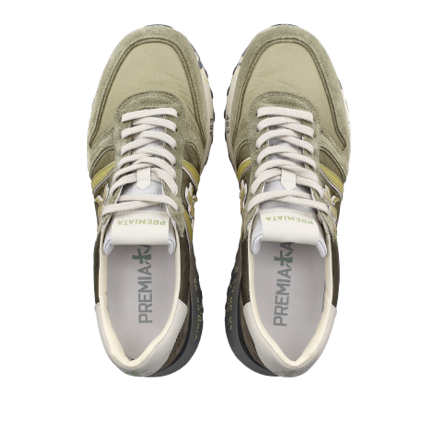 Premiata LANDER 8009 Sneaker in grün