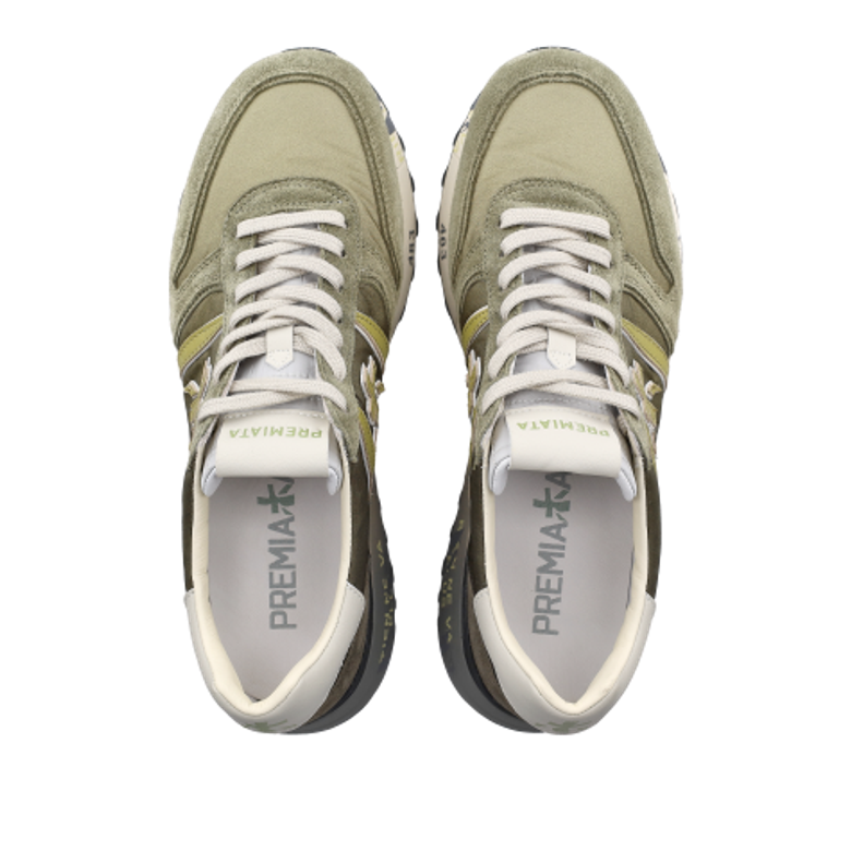 Premiata LANDER 8009 Sneaker in grün
