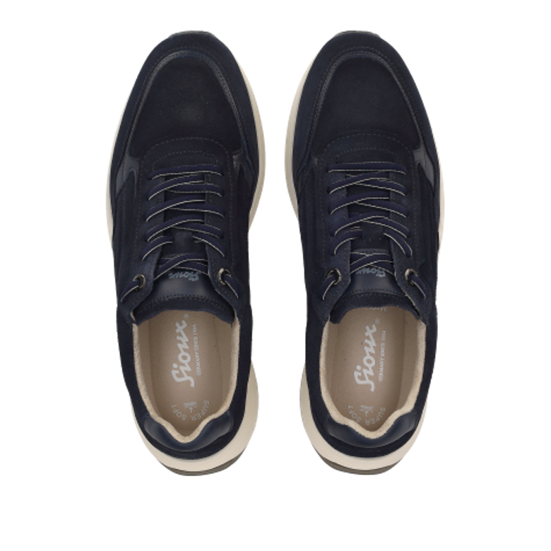 Sioux 12603 KAVIKANO-700 Sneaker in blau
