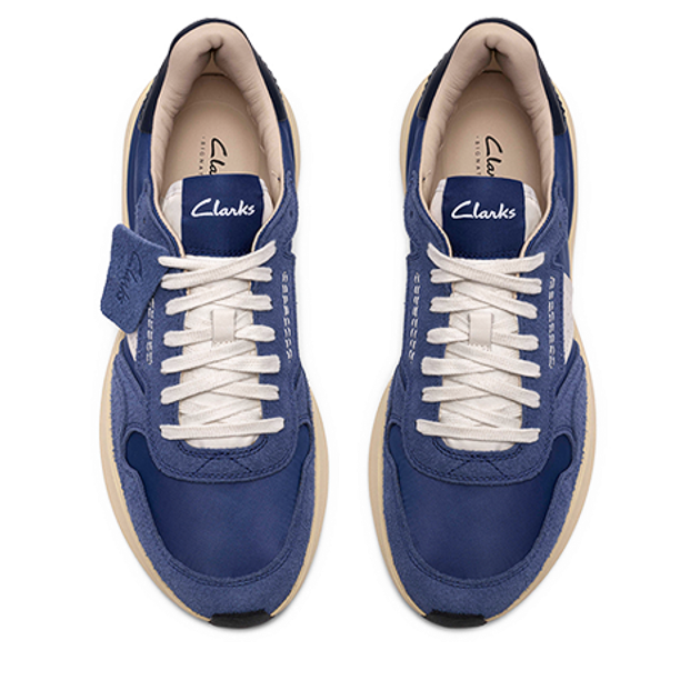 Clarks CraftWick Lace 26186556 7 Sneaker in blau