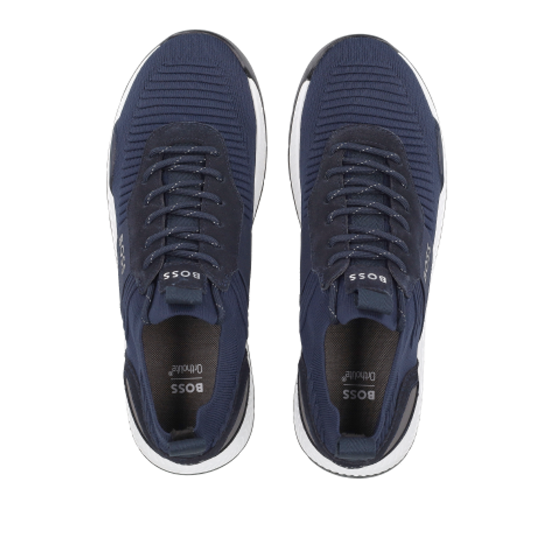 Boss TITANIUM_RUNN Sneaker in blau