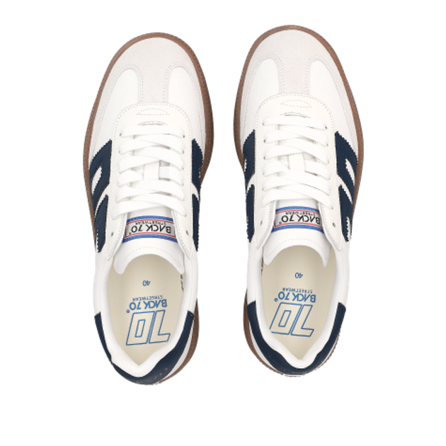 BACK 70 108028-000002 DOUBLE V26 Sneaker in blau