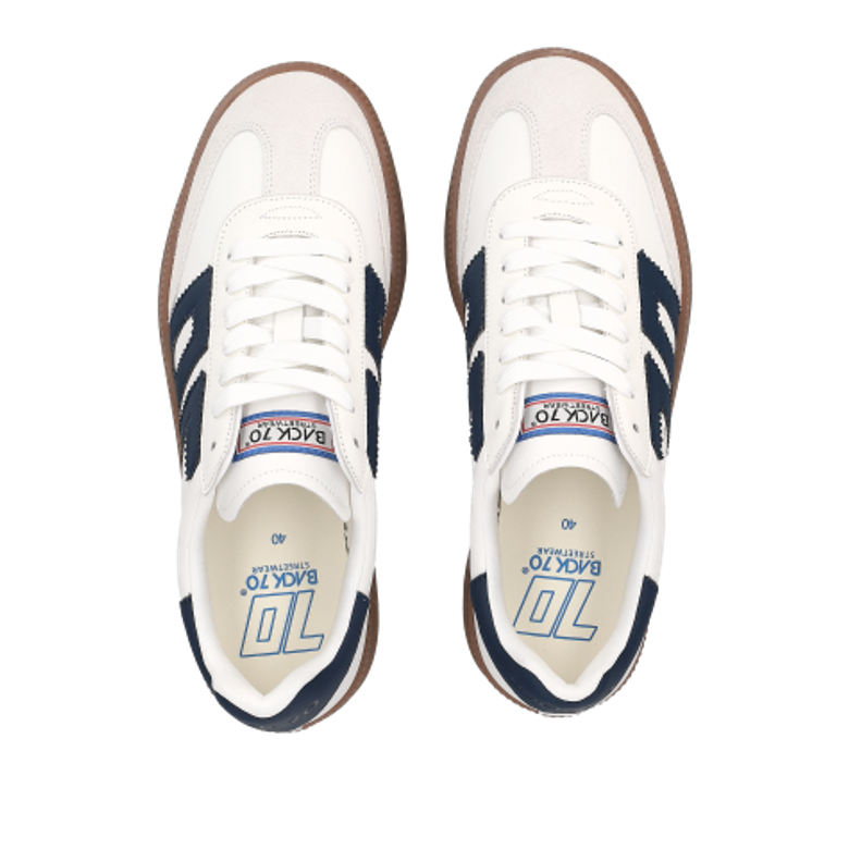 BACK 70 108028-000002 DOUBLE V26 Sneaker in blau
