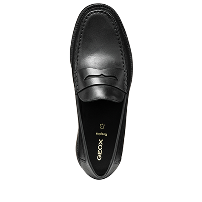 GEOX RECANATI Slipper in schwarz