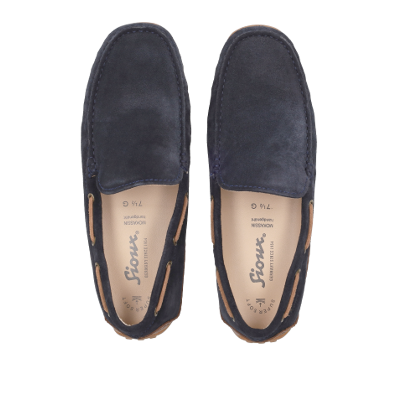 Sioux 12134 CALLIMO Slipper in blau