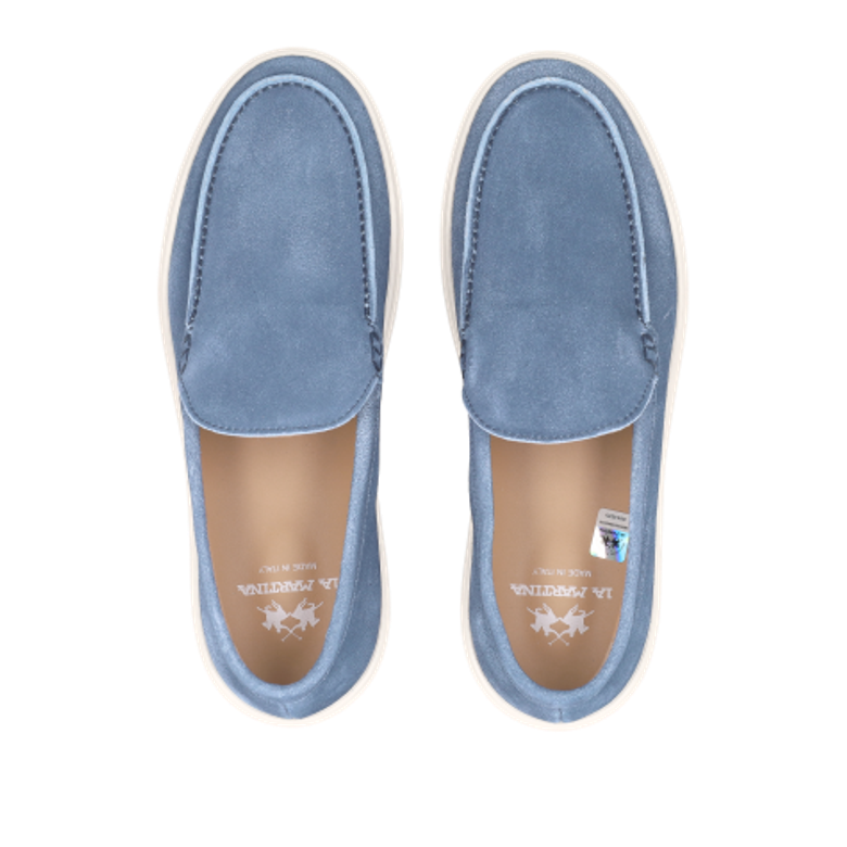 La Martina HERITAGE SNEAKER Slipper in blau