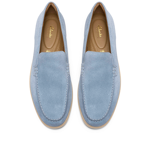 Clarks Torford Easy 26186148 7 Slipper in blau