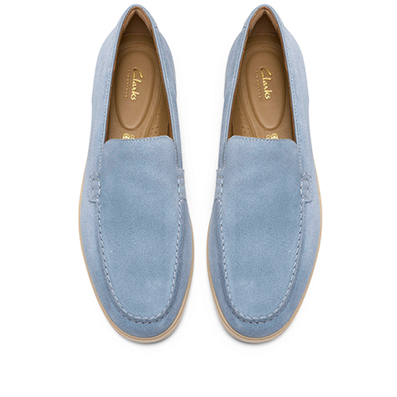 Clarks Torford Easy 26186148 7 Slipper in blau