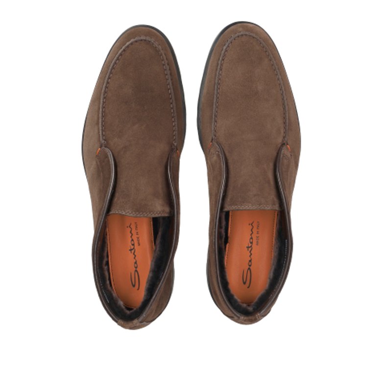 Santoni 17823 T50 Warmfutter in braun