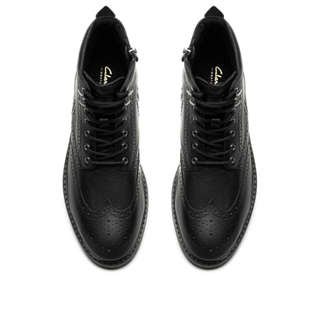 Clarks Newford LaceBT 26183842 7 Boots in schwarz