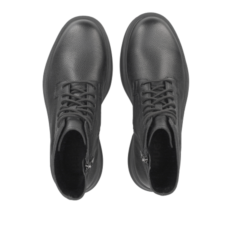 HUGO Lenner_halb Boots in schwarz