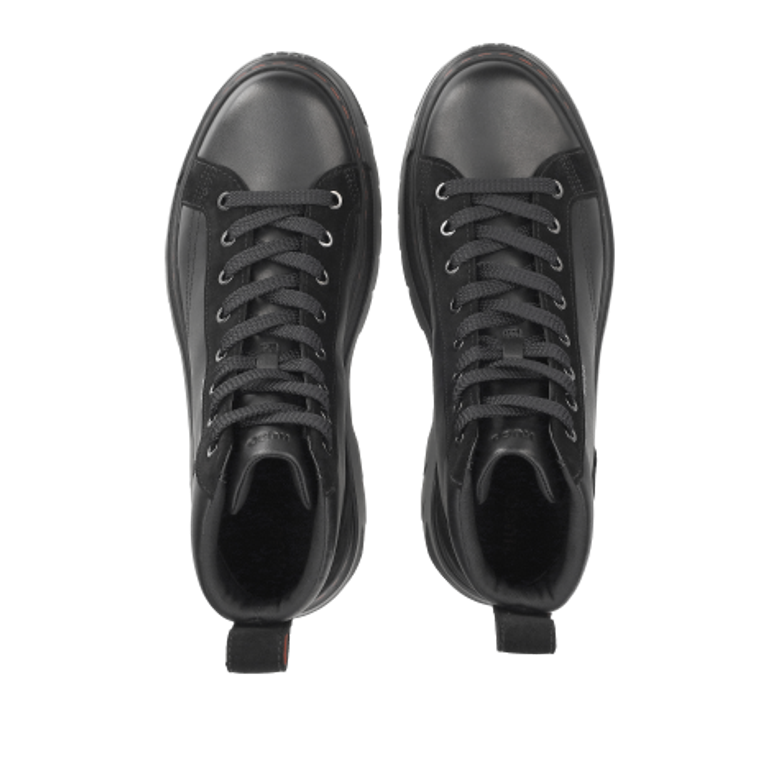 HUGO Urian_hito Boots in schwarz