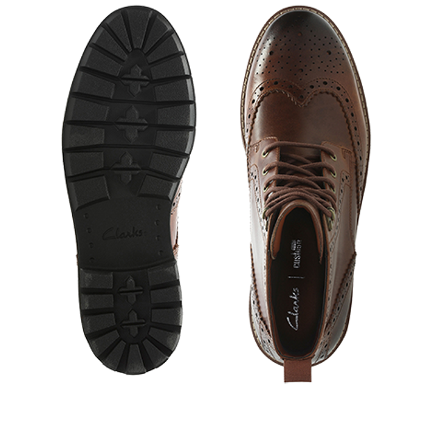 Clarks Batcombe Lord 26127190 7 Boots in braun