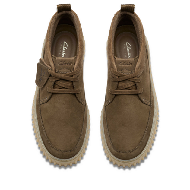 Clarks Torhill LaceHi 26183474 7 Sneaker in grün