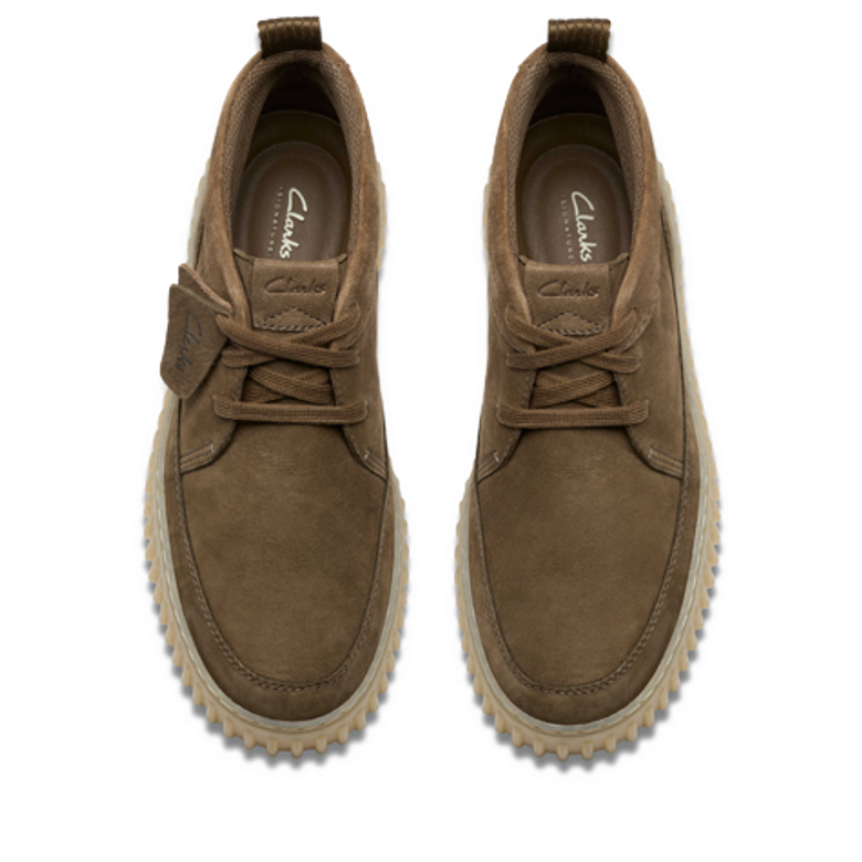 Clarks Torhill LaceHi 26183474 7 Sneaker in grün