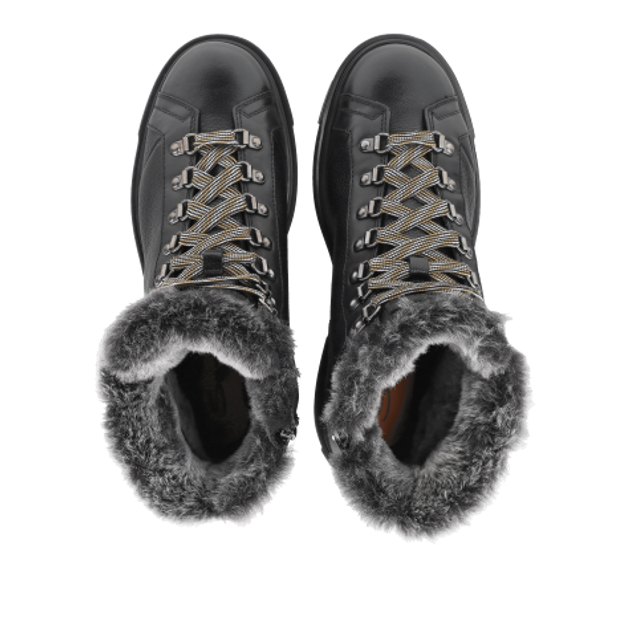 Santoni 18190 N01 Warmfutter in schwarz