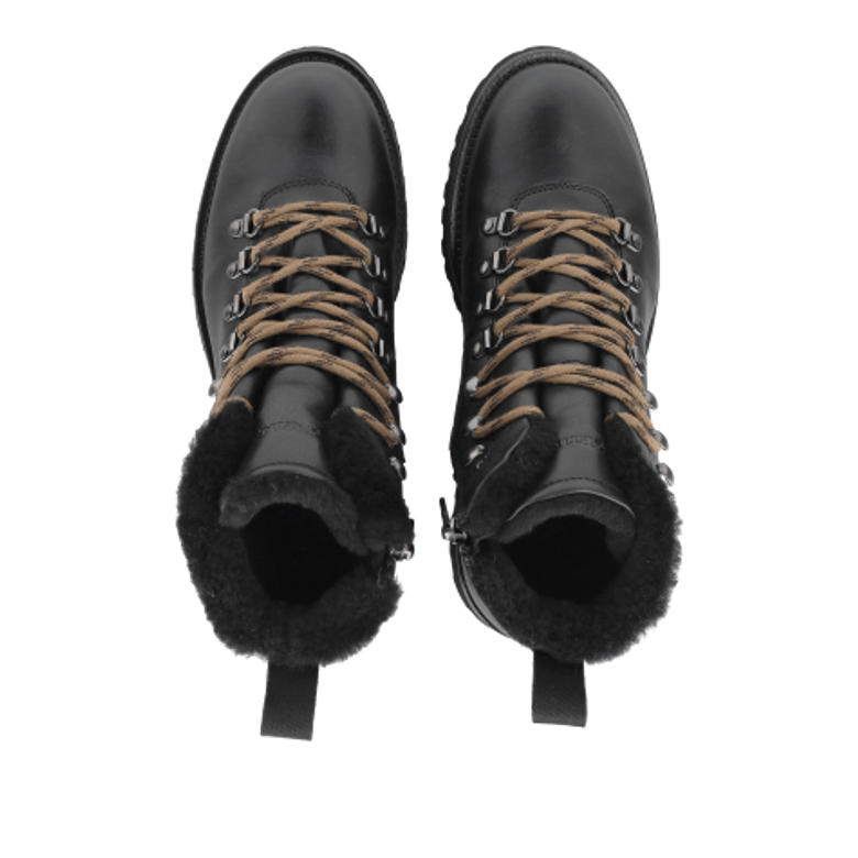 La Martina COWHIDE Warmfutter in schwarz
