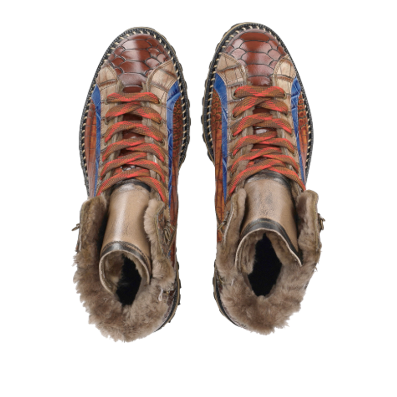 Lorenzi 17085 FRESH AL ROSSO Warmfutter in braun