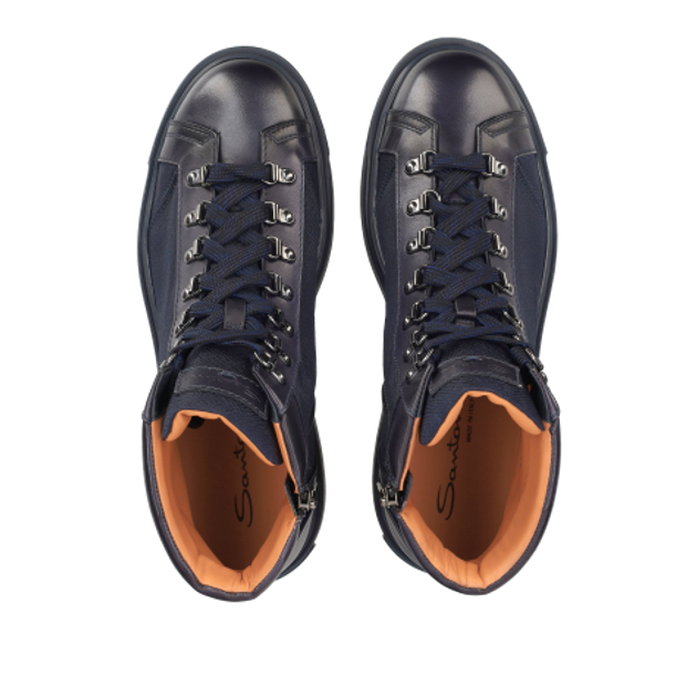 Santoni 18190 U59 Warmfutter in blau