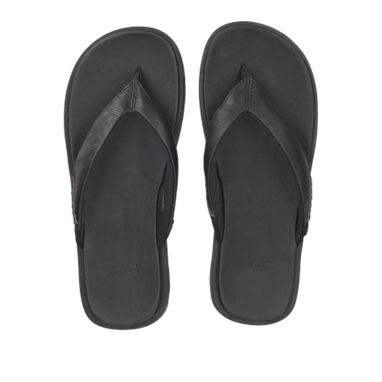 UGG 1166610-BLK SEASIDE II FLIP Sandaletten in schwarz