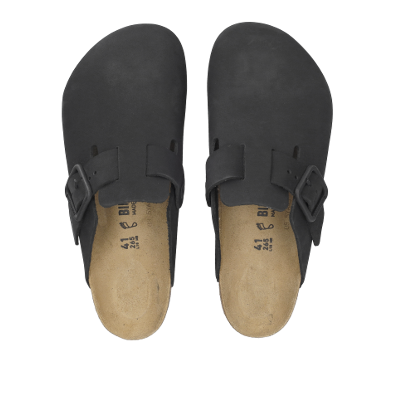 Birkenstock 1031585 BOSTON WB Sandaletten in schwarz
