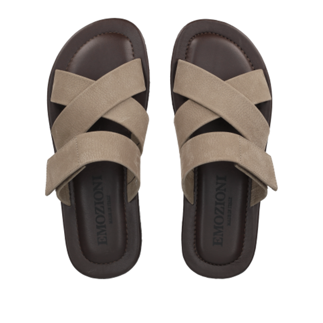 Emozioni M7940 OREGON KAKI Sandaletten in beige