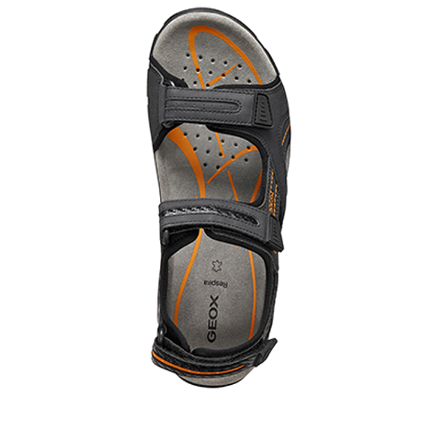 GEOX SANDAL STRADA Sandaletten in schwarz