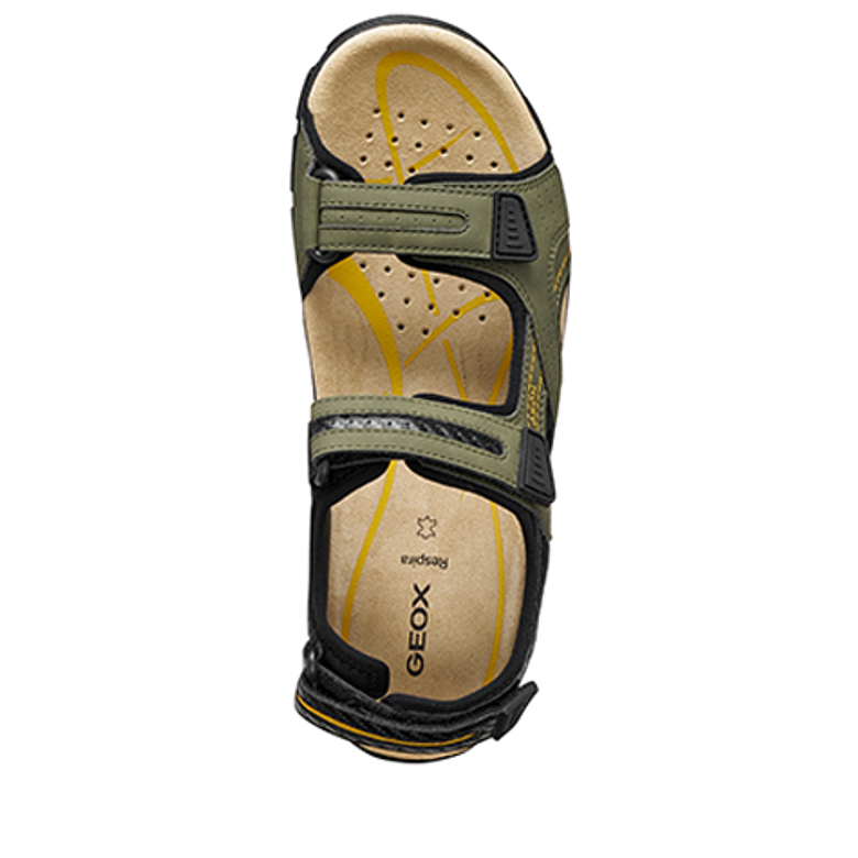 GEOX SANDAL STRADA Sandaletten in grün