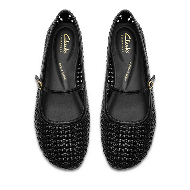 Clarks Livia Sky 26185979 4 Ballerina in schwarz