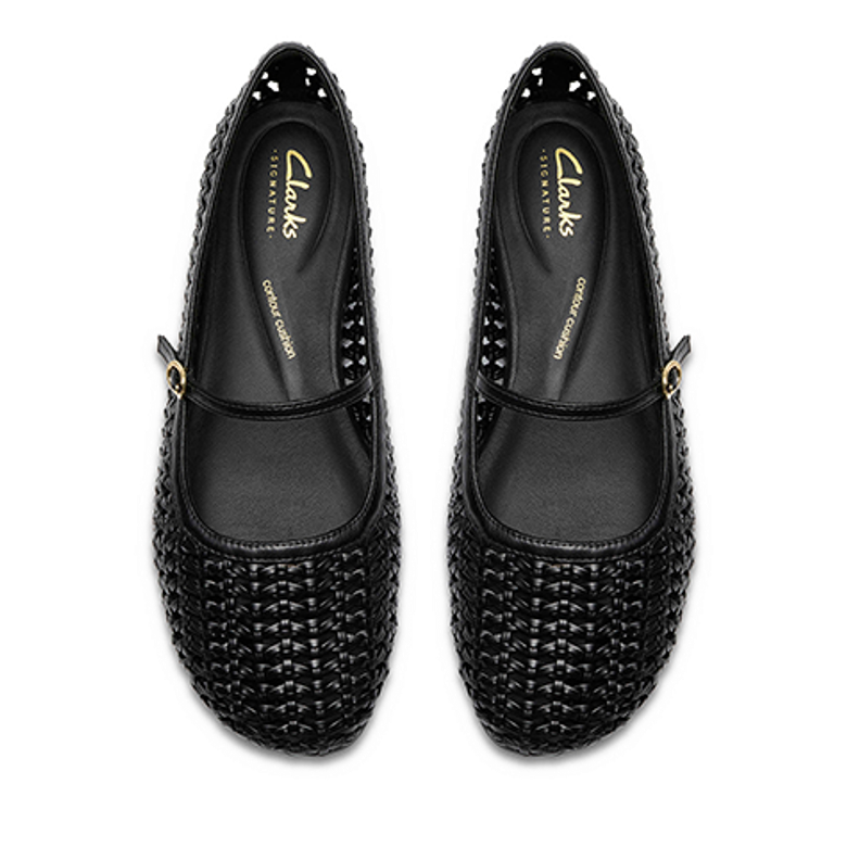 Clarks Livia Sky 26185979 4 Ballerina in schwarz