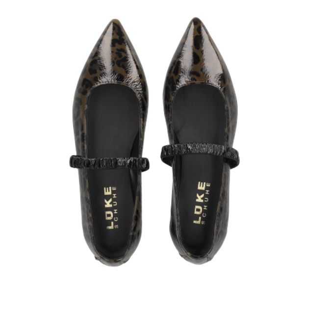 Lüke Schuhe FAMMA MILITARE Ballerina in schwarz