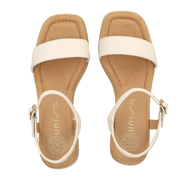 Unisa IRITA_26_NTO IVORY Ballerina in weiß