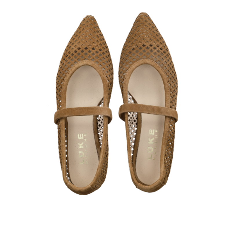 Lüke Schuhe JENNIFER LEGNO Ballerina in braun