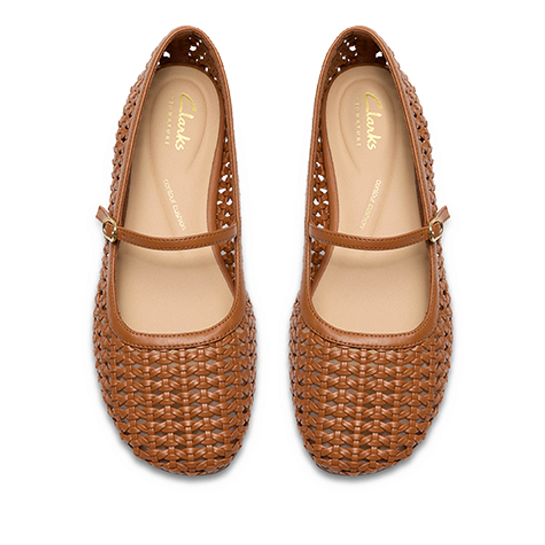 Clarks Livia Sky 26185980 4 Ballerina in braun