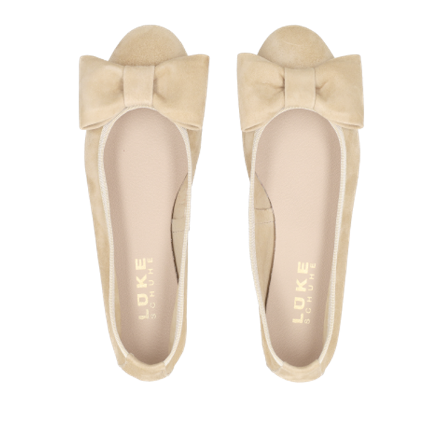 Lüke Schuhe NOEMI CAMEL Ballerina in braun