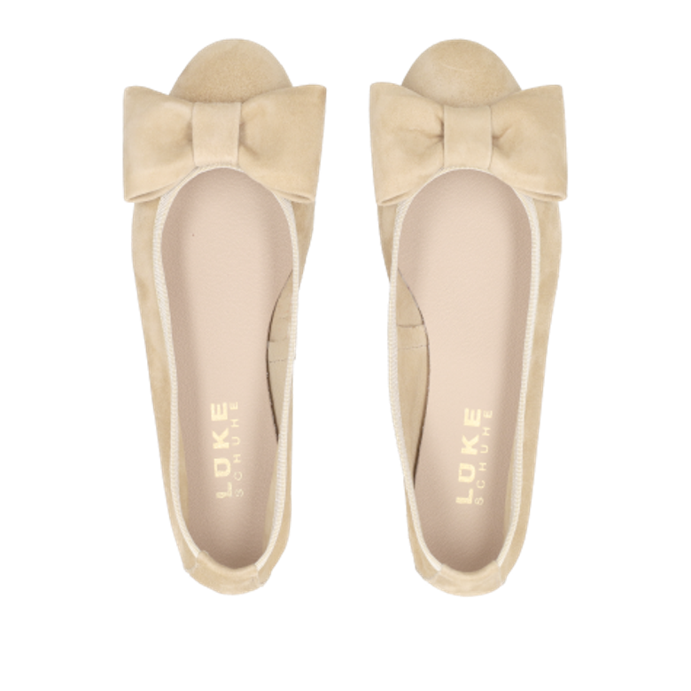 Lüke Schuhe NOEMI CAMEL Ballerina in braun