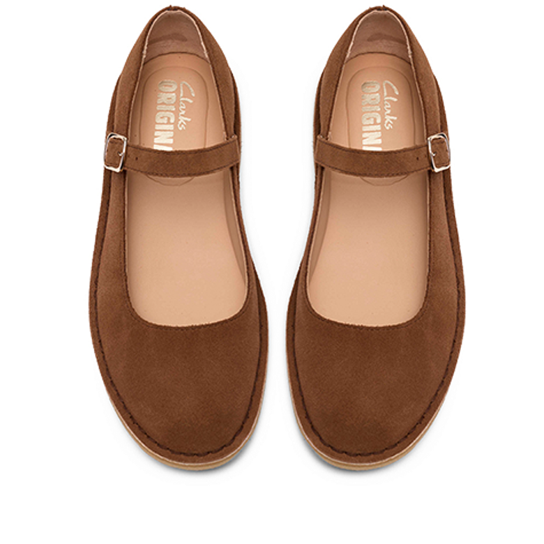 Clarks Desert Jane 26187452 4 Ballerina in braun