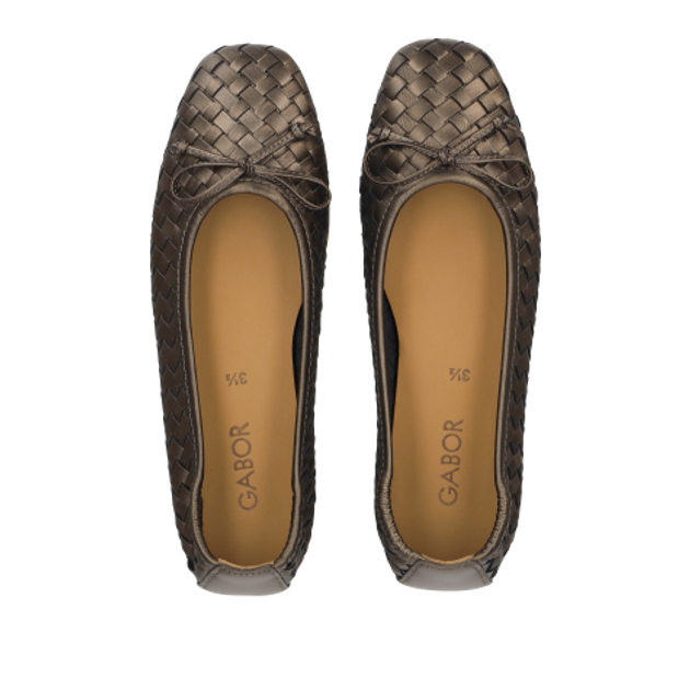 Gabor 4.145.68_8 Ballerina in metallic