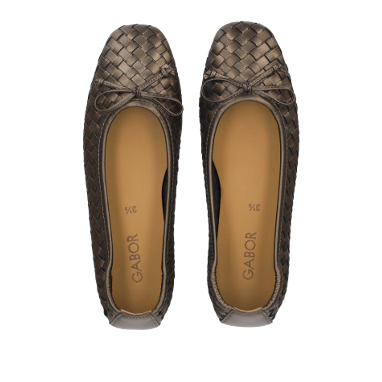 Gabor 4.145.68_8 Ballerina in metallic