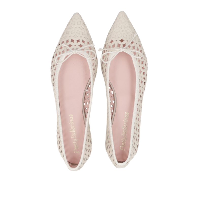 Pretty Ballerinas 52.577 COTON PERLA Ballerina in beige