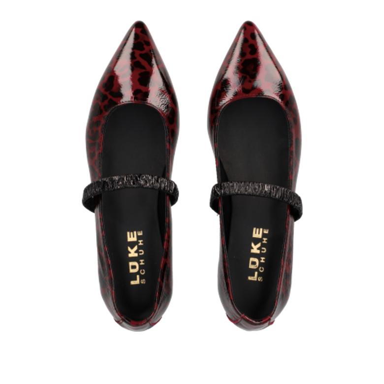 Lüke Schuhe FAMMA AMARENA Ballerina in rot