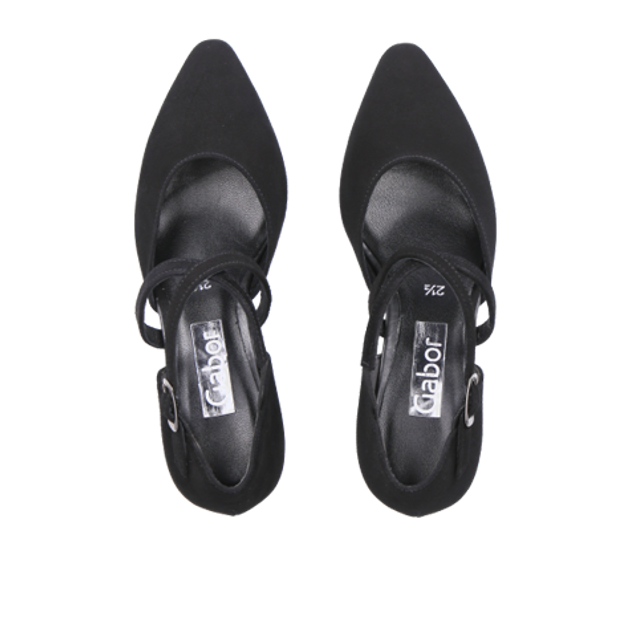 Gabor 01.363.17 Peeptoes & Slingpumps in schwarz