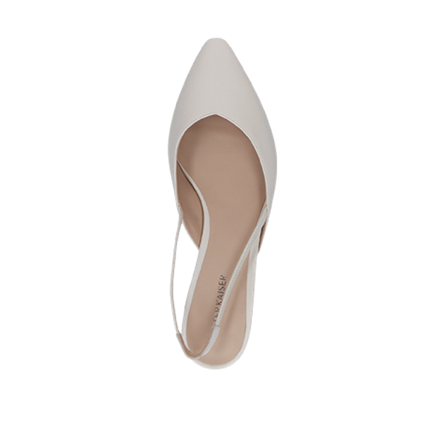 Peter Kaiser 79443 170 Peeptoes & Slingpumps in weiß
