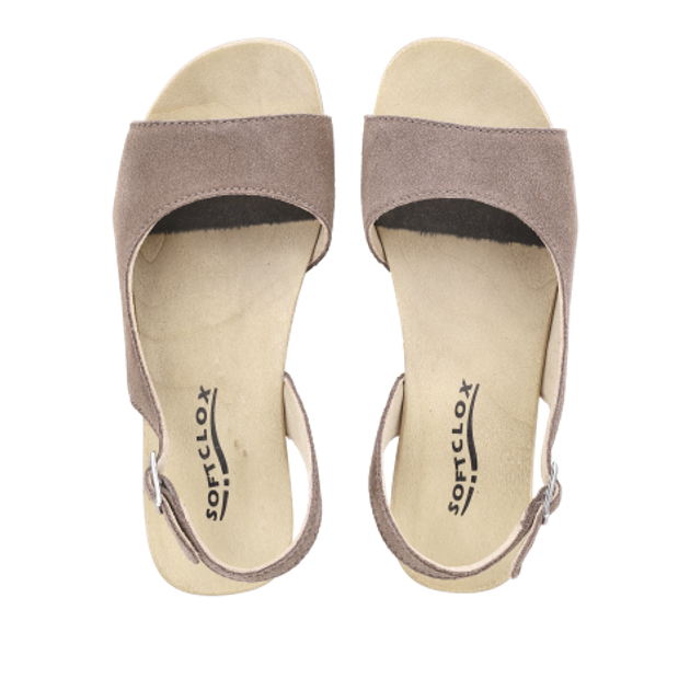 Softclox S3575 22 KONNY Peeptoes & Slingpumps in braun