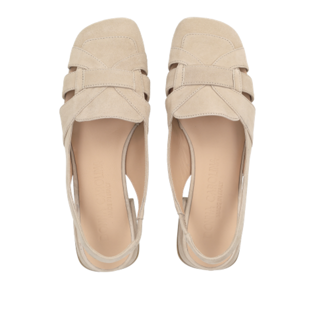 Donna Carolina ELSA NELLY 57.294.129-004 Peeptoes & Slingpumps in beige